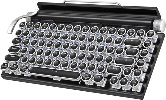 Taiahiro Retro Typewriter Bluetooth Mechanical Keyboard