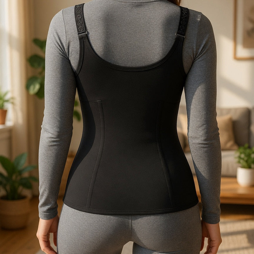Curved boning structure